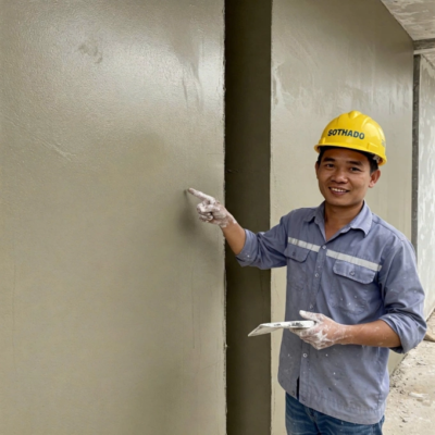 Giải pháp chống nứt tường bằng phụ gia